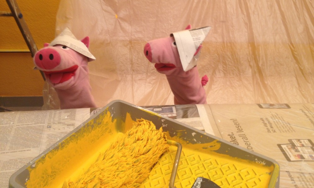 Außerdem ist gelb auch die Farbe der gekochten Kartoffel. 