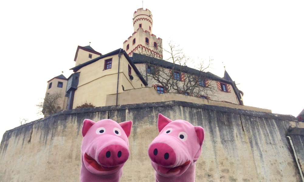 Nach der Fresserei der Feiertage (Variationen von Kartoffeln) war ein Ausflug zur Marksburg angesagt.