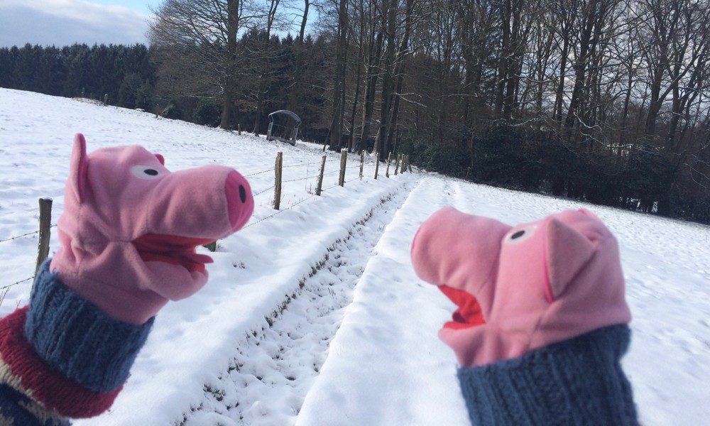 Vielleicht führt dieser Weg zu irgendwelchen Nachbarn. 
