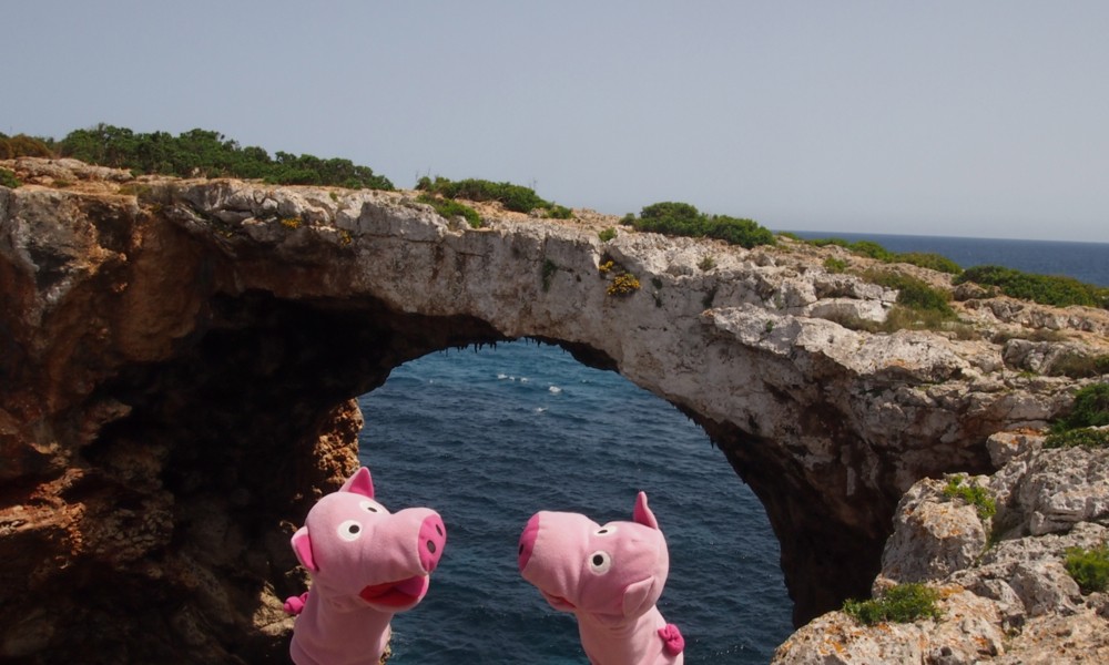 Sieht gefährlich aus, ist aber stabil. 