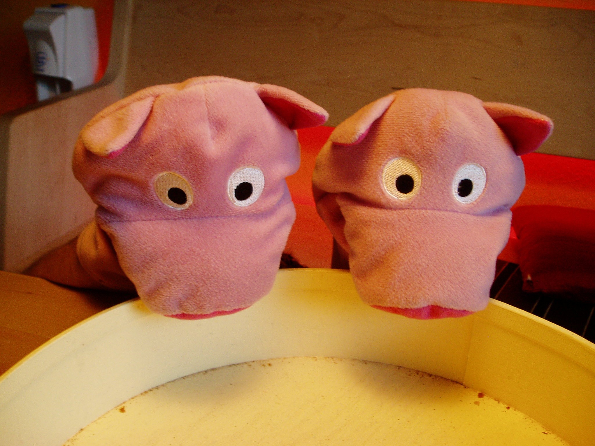 Grisarna var så ledsna.