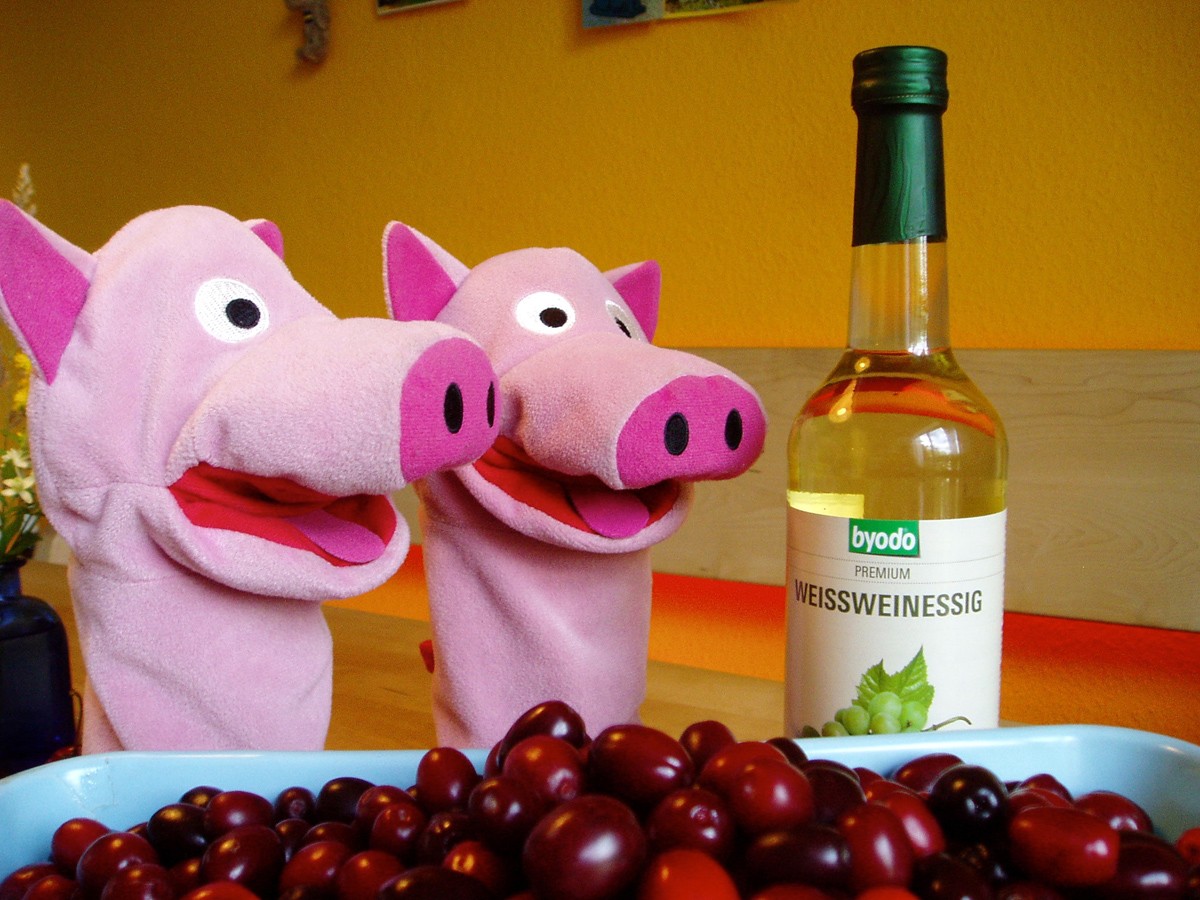 Na wenigstens Premium-Weißweinessig!